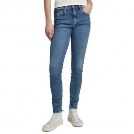 дънки,дамски,панталони,g,star,3301,skinny,fit,jeans,faded,miami,blue,(blue)