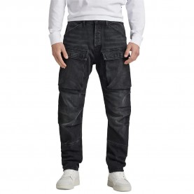 Панталони G-Star 3D Straight Tapered Fit cargo pants - Blue (Worn In Black Moon) панталони,мъжки,панталони,g,star,3d,straight,tapered,fit,cargo,pants,blue,(worn,in,black,moon)