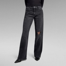 дънки,дамски,панталони,g,star,judee,loose,fit,jeans,worn,in,black,smoke,ripped,(grey)