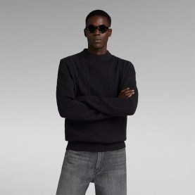 блуза,мъжки,пуловери,g,star,cable,r,sweater,black,(dark,black)