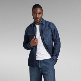 риза,с,дълъг,ръкав,мъжки,ризи,g,star,d23616,d252,slim,fit,long,sleeve,shirt,blue