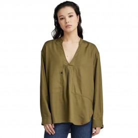 G-Star D23817-D297 long sleeve blouse - Green (Dark Olive) дамски,блузи,g,star,d23817,d297,long,sleeve,blouse,green,(dark,olive)