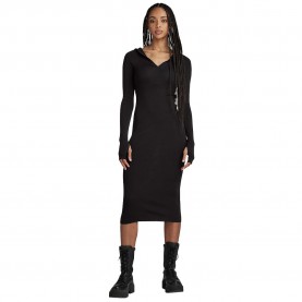 рокля,дамски,поли,и,рокли,g,star,d23929,b692,long,sleeve,long,dress,black