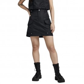 Пола G-Star D24230-C143 short skirt - Black (Dark Black) пола,дамски,поли,и,рокли,g,star,d24230,c143,short,skirt,black,(dark,black)