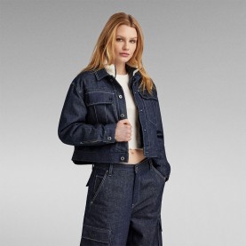 яке,дамски,якета,и,палта,g,star,sherpa,detachable,liner,denim,jacket,blue