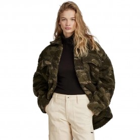 палто,дамски,якета,и,палта,g,star,teddy,coat,green