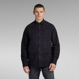 риза,с,дълъг,ръкав,мъжки,ризи,g,star,workwear,panel,regular,fit,long,sleeve,shirt,black