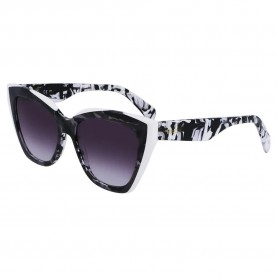 слънчеви,очила,слънчеви,очила,liu·jo,lj784s,woman,sunglasses,black,white,(black)