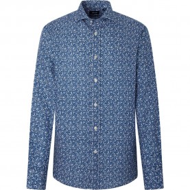 риза,с,дълъг,ръкав,мъжки,ризи,façonnable,leaf,allov,long,sleeve,shirt,blue