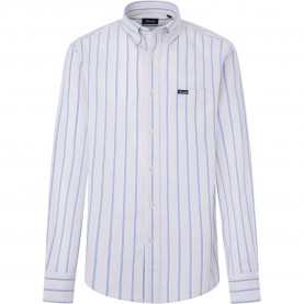 риза,с,дълъг,ръкав,мъжки,ризи,façonnable,nat,oxford,long,sleeve,shirt,blue