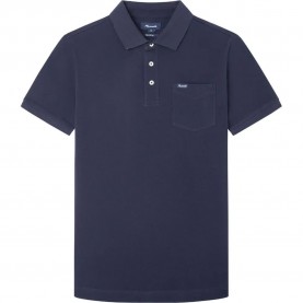 мъжки,блузи,с,яка,façonnable,pima,pocket,short,sleeve,polo,blue