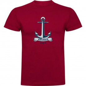 тениска,мъжки,тениски,kruskis,anchor,short,sleeve,t,shirt,dark,red,(red)