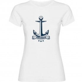 тениска,дамски,тениски,kruskis,anchor,short,sleeve,t,shirt,white