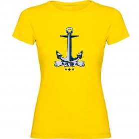 Тениска Kruskis Anchor short sleeve T-shirt - Yellow (Yellow) тениска,дамски,тениски,kruskis,anchor,short,sleeve,t,shirt,yellow,(yellow)