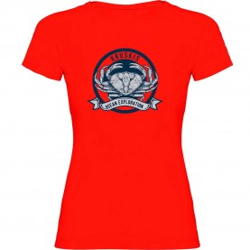 тениска,дамски,тениски,kruskis,crab,logo,short,sleeve,t,shirt,red