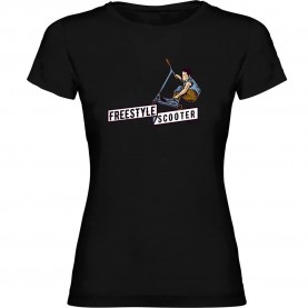 тениска,дамски,тениски,kruskis,freestyle,scooter,short,sleeve,t,shirt,black