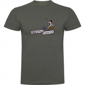тениска,мъжки,тениски,kruskis,freestyle,scooter,short,sleeve,t,shirt,dark,army,green,(green)
