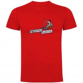 тениска,мъжки,тениски,kruskis,freestyle,scooter,short,sleeve,t,shirt,red