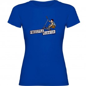 тениска,дамски,тениски,kruskis,freestyle,scooter,short,sleeve,t,shirt,royal,blue,(blue)