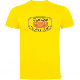тениска,мъжки,тениски,kruskis,fresh,crab,short,sleeve,t,shirt,yellow