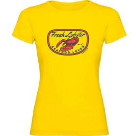 тениска,дамски,тениски,kruskis,fresh,lobster,short,sleeve,t,shirt,yellow,(yellow)