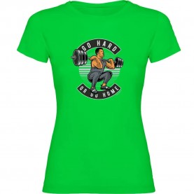 тениска,дамски,тениски,kruskis,go,hard,short,sleeve,t,shirt,light,green,(green)