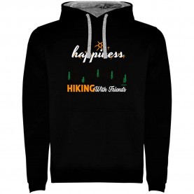 суичър,мъжки,пуловери,kruskis,hiking,nature,two,colour,hoodie,black,grey,(black)