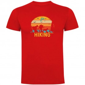 тениска,мъжки,тениски,kruskis,hiking,short,sleeve,t,shirt,red