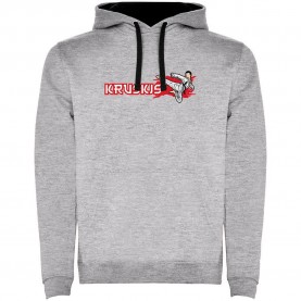 суичър,мъжки,пуловери,kruskis,judo,two,colour,hoodie,heather,grey,black,(grey)
