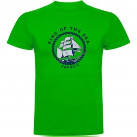 тениска,мъжки,тениски,kruskis,king,of,the,sea,short,sleeve,t,shirt,green,(green)