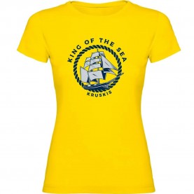 тениска,дамски,тениски,kruskis,king,of,the,sea,short,sleeve,t,shirt,yellow