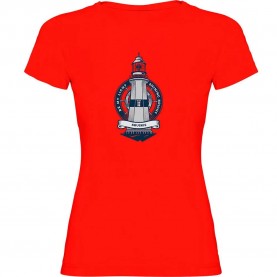 тениска,дамски,тениски,kruskis,lighthouse,short,sleeve,t,shirt,red