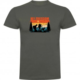 тениска,мъжки,тениски,kruskis,my,freedom,short,sleeve,t,shirt,dark,army,green,(green,grey)