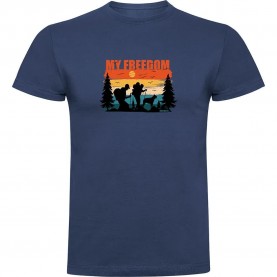 тениска,мъжки,тениски,kruskis,my,freedom,short,sleeve,t,shirt,denim,blue,(blue)
