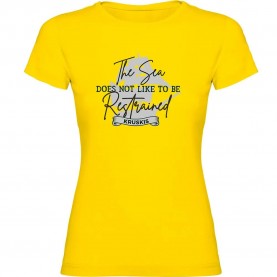 тениска,дамски,тениски,kruskis,restrained,short,sleeve,t,shirt,yellow