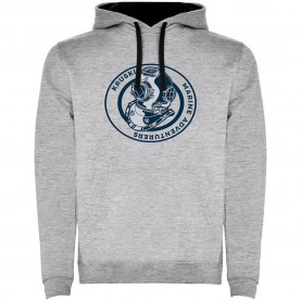 суичър,мъжки,пуловери,kruskis,scuba,two,colour,hoodie,heather,grey,black,(grey)
