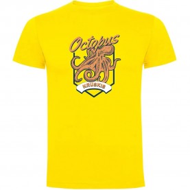 тениска,мъжки,тениски,kruskis,seafood,octopus,short,sleeve,t,shirt,yellow