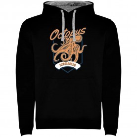 суичър,мъжки,пуловери,kruskis,seafood,octopus,two,colour,hoodie,black,grey,(black)