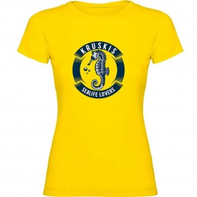 тениска,дамски,тениски,kruskis,seahorse,short,sleeve,t,shirt,yellow,(yellow)