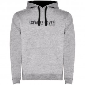суичър,мъжки,пуловери,kruskis,sealife,lover,two,colour,hoodie,grey,(heather,grey,black)