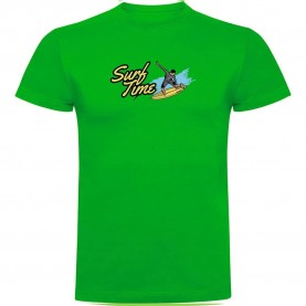 тениска,мъжки,тениски,kruskis,surf,time,short,sleeve,t,shirt,green