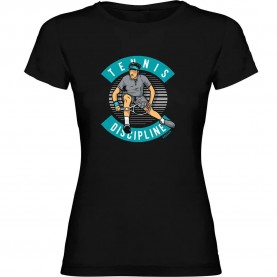 тениска,дамски,тениски,kruskis,tennis,discipline,short,sleeve,t,shirt,black