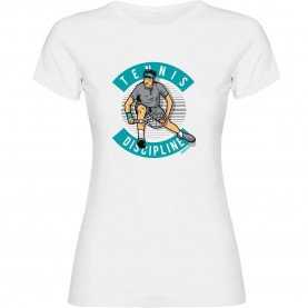 тениска,дамски,тениски,kruskis,tennis,discipline,short,sleeve,t,shirt,white