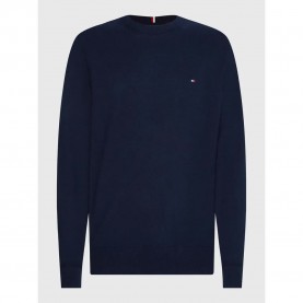 Блуза Tommy hilfiger MW0MW28046 sweater - Blue (Blue) блуза,мъжки,пуловери,дамски,пуловери,tommy,hilfiger,mw0mw28046,sweater,blue,(blue)
