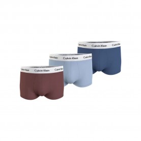 боксерки,мъжко,бельо,calvin,klein,boxers,3,units,multicolor,(red,light,blue,dark,blue)