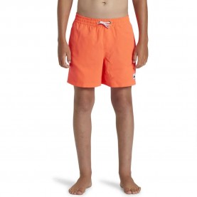 Бански гащета Quiksilver Solid 14´´ swimming shorts - Orange (Fiery Coral) бански,гащета,детски,бански,костюми,quiksilver,solid,14´´,swimming,shorts,orange,(fiery,coral)