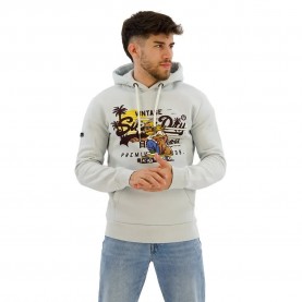 Суичър Superdry LA VL Graphic hoodie - Blue (Sea Salt Blue) суичър,мъжки,пуловери,superdry,la,vl,graphic,hoodie,blue,(sea,salt,blue)