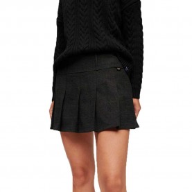 пола,дамски,поли,и,рокли,superdry,low,rise,pleated,mini,skirt,grey