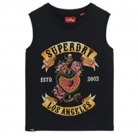 тениска,дамски,тениски,superdry,tattoo,rhinestone,tank,sleeveless,t,shirt,multicolor