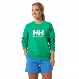 блуза,дамски,блузи,helly,hansen,logo,crew,2.0,sweatshirt,green,(bright,green)